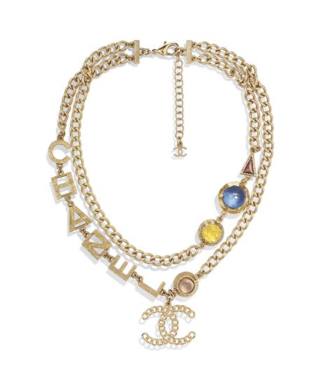 chanel kette modeschmuck|chanel halsketten.